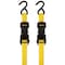 Stanley 1 X 12' X 1,500# Ratchet Strap / 2Pk, 2PK S10002-12 - alternate 1